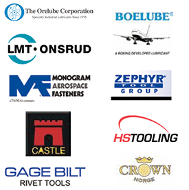ATA Engineering - Our suppliers logos